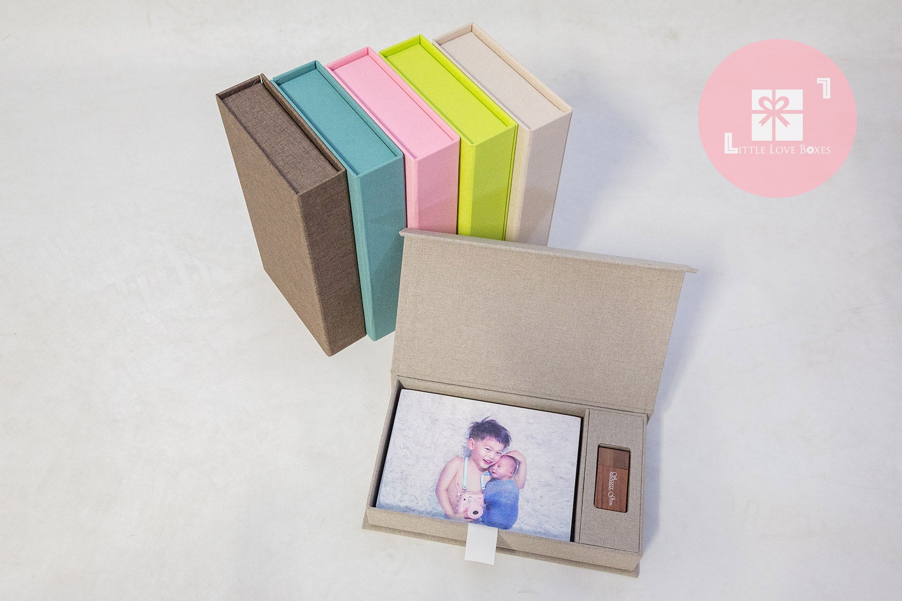 2002 5x7" Photo boxes - Little Love Boxes