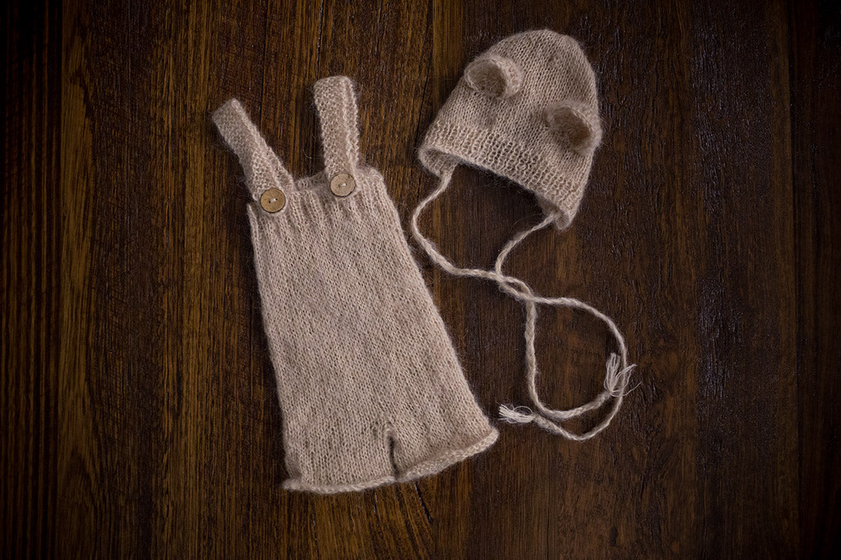 1004 Bear set Beige (newborn) - Little Love Boxes