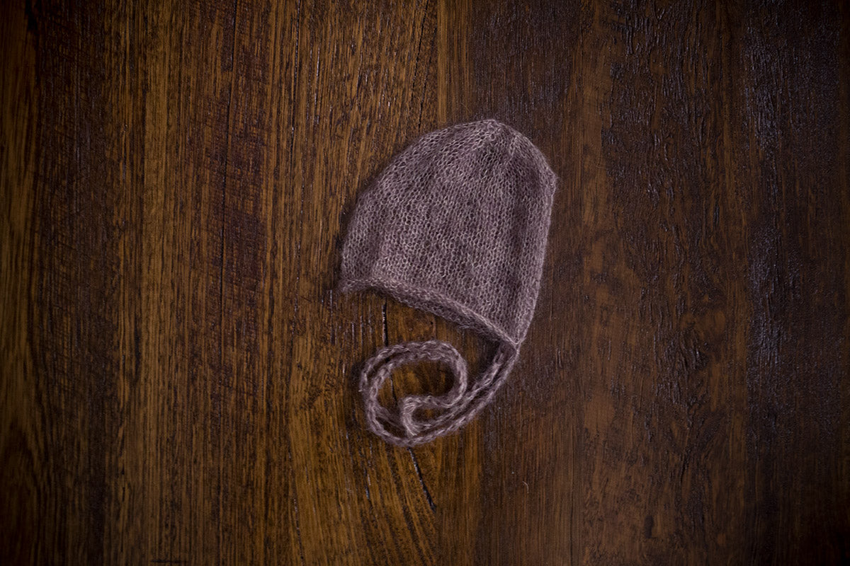 1017 Classic Knit Bonnets (newborn) - Little Love Boxes