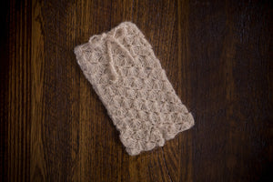 1011 Lace Knit Pants Beige (newborn) - Little Love Boxes
