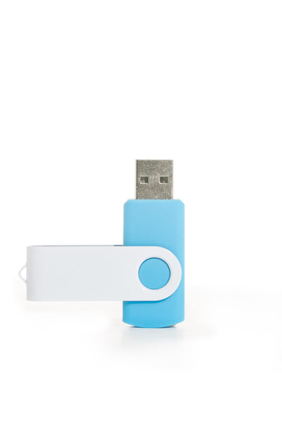 0061 Swivel USB (Baby Blue) - Little Love Boxes