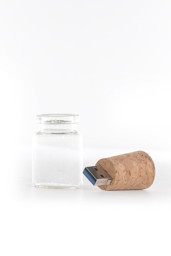 0010 USB in Bottle - Little Love Boxes